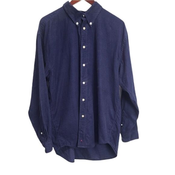 Hathaway Sport LongĀ Sleeve 100%āCotton Button Down Shirt SizeāXL - Picture 1 of 6